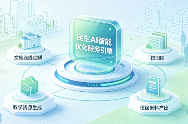 黄陂区AI普惠赋能民生服务 智能优化技术升级大众生活服务体验