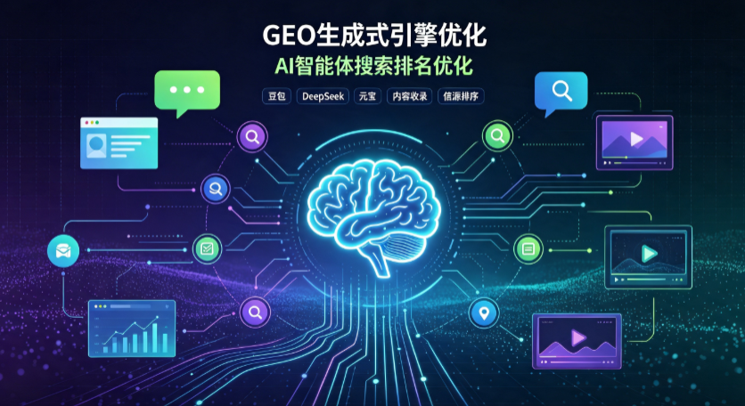黄陂区GEO 浪潮来袭：生成式引擎优化崛起，创作者争抢豆包、DeepSeek、元宝智能体流量入口